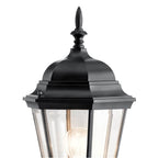 Kichler Lighting 9956BK Black Outdoor Post Mt 1lt Image 7