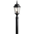Kichler Lighting 9956BK Black Outdoor Post Mt 1lt Image 2
