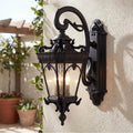 Kichler Lighting 9358BKT Textured Black Outdoor Wall 3lt Image 1