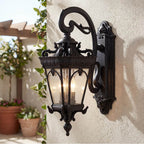 Kichler Lighting 9358BKT Textured Black Outdoor Wall 3lt Image 1