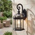 Kichler Lighting 9735BK Black Outdoor Wall 1lt Image 1