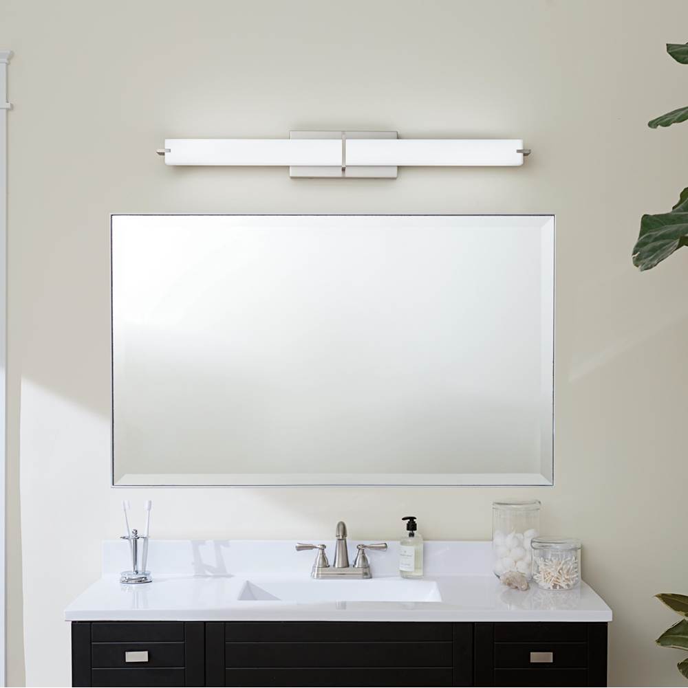 Kichler Lighting 11147NILED Brushed Nickel Linear Bath 36in Led Image 5