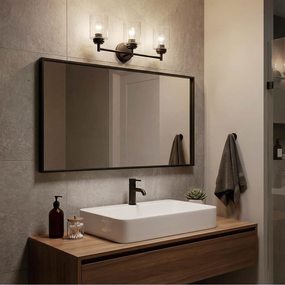 Kichler Lighting 45886BK Black Bath 3lt Image 5