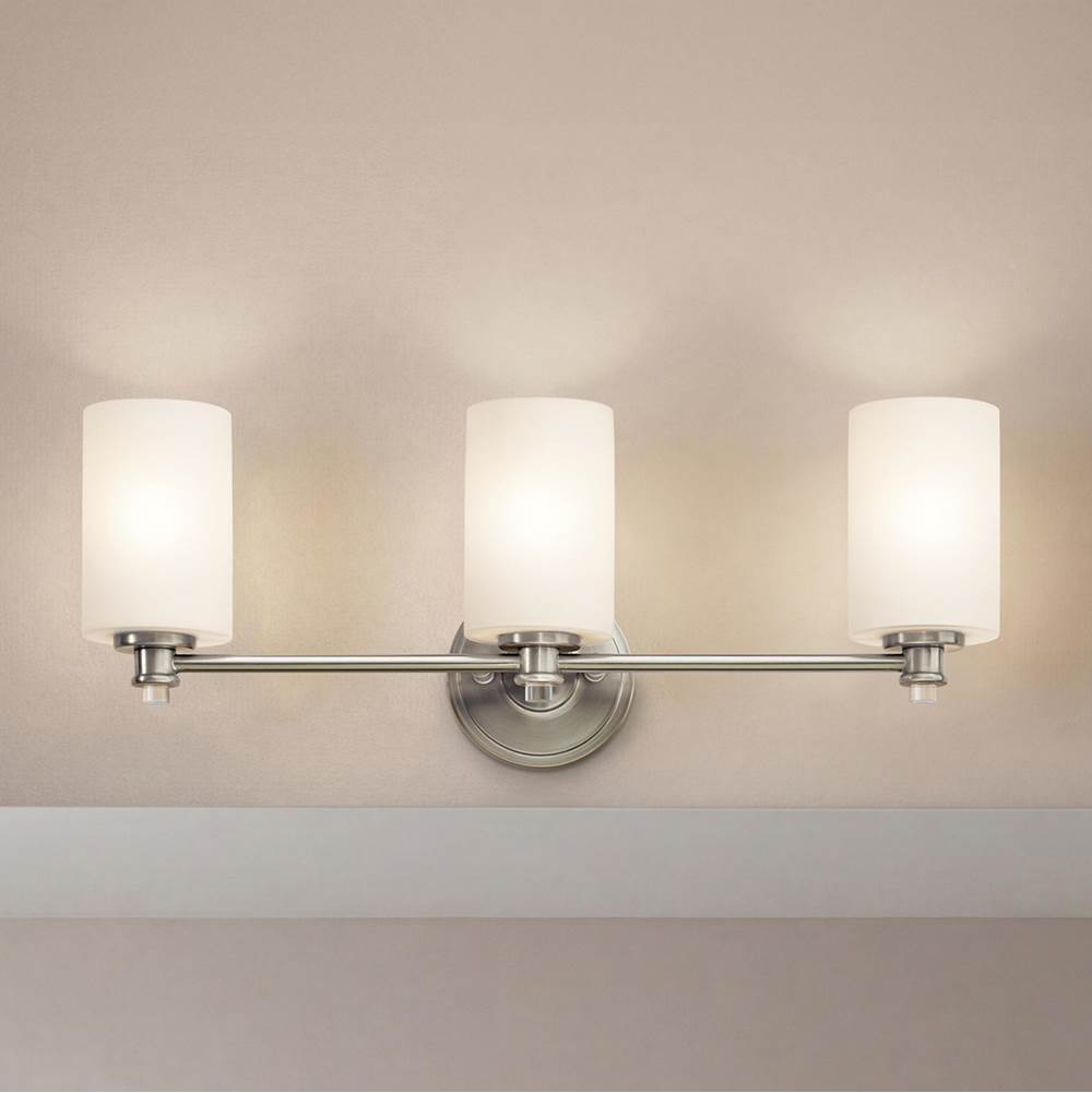Kichler Lighting 45923NI Brushed Nickel Bath 3lt Image 1