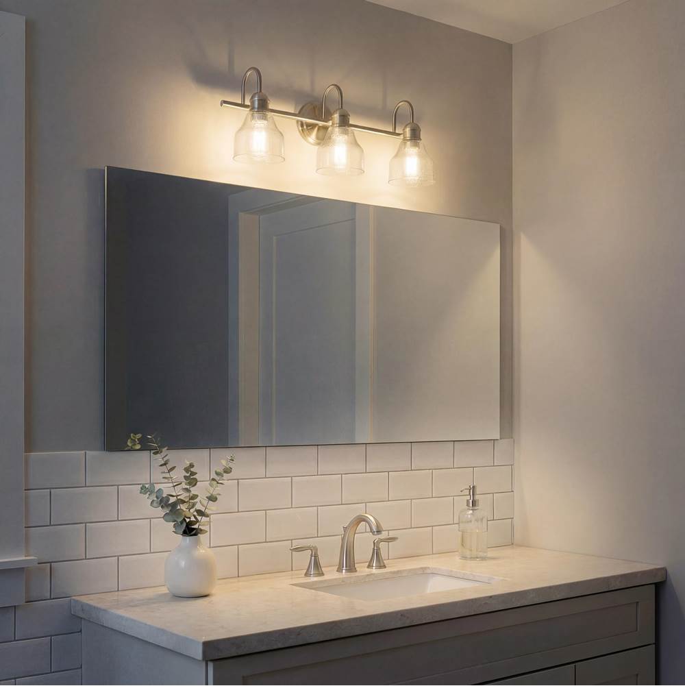 Kichler Lighting 45973NI Brushed Nickel Bath 3lt Image 5