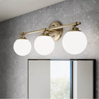 Kichler Lighting 55172CPZ Champagne Bronze Vanity 3lt Image 1