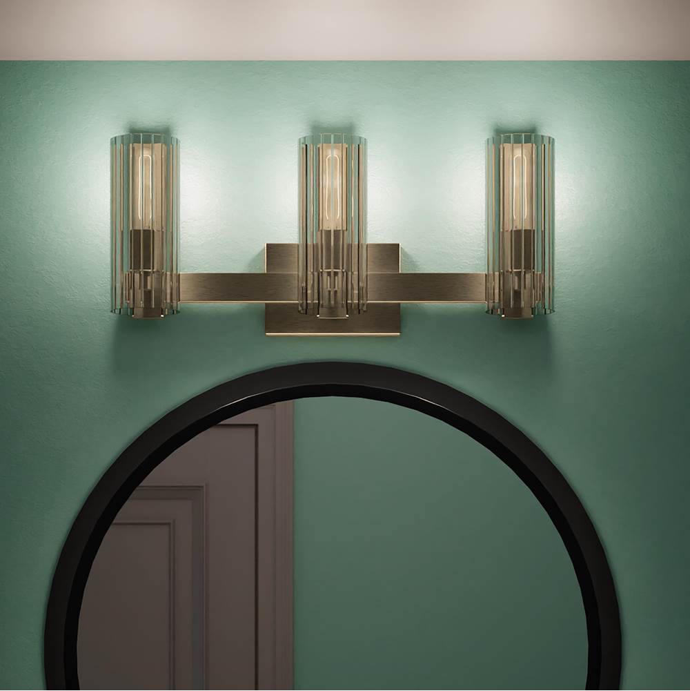 Kichler Lighting 55168CPZ Champagne Bronze Vanity 3lt Image 1