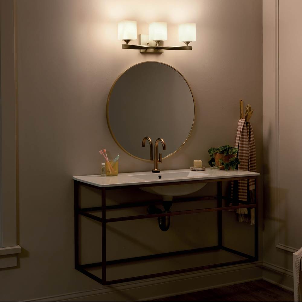 Kichler Lighting 55002CPZ Champagne Bronze Bath 3lt Image 4