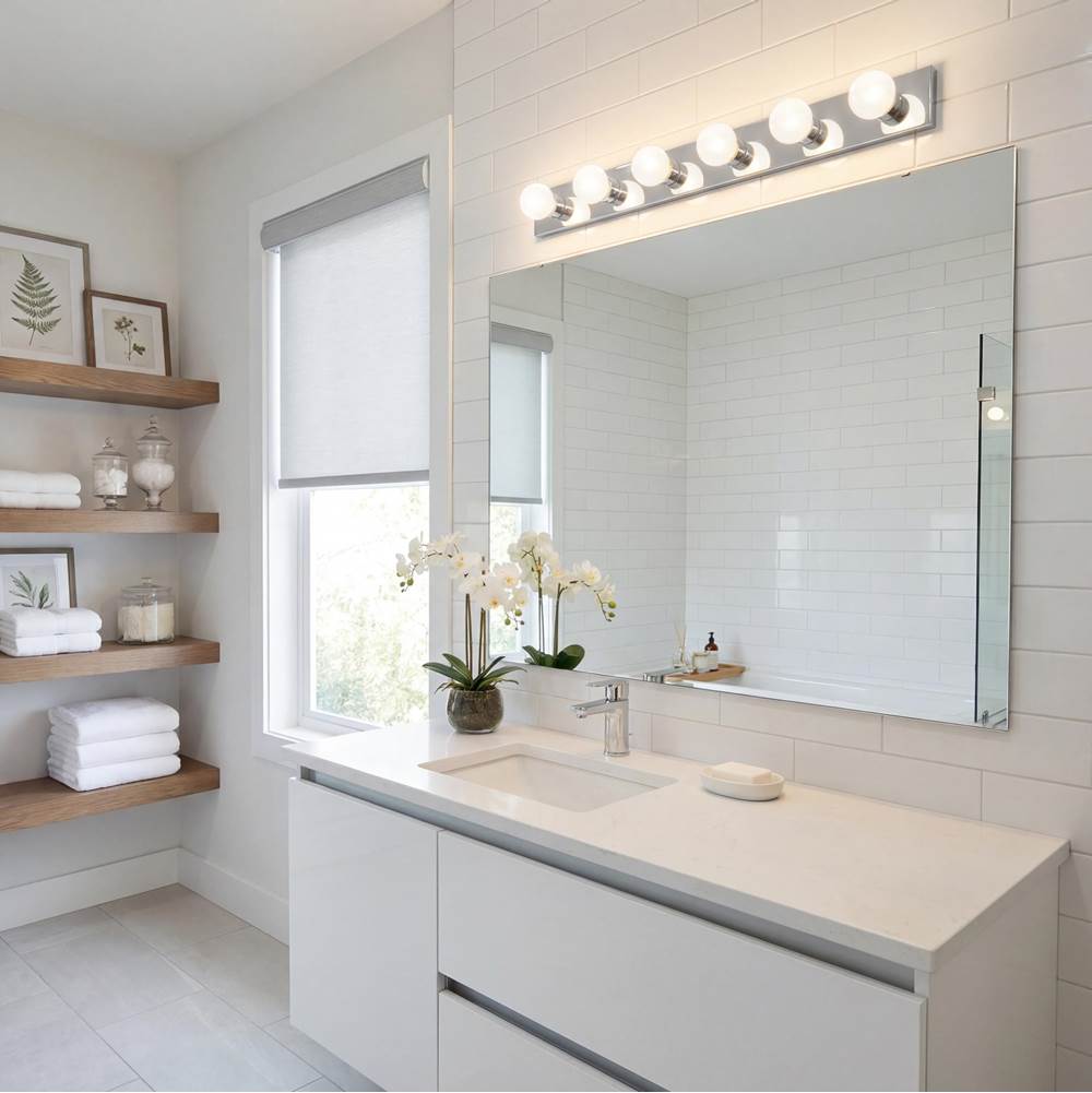 Kichler Lighting 626CH Chrome Linear Bath 36in Image 4