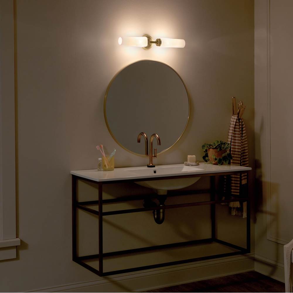 Kichler Lighting 55074CPZ Champagne Bronze Wall Sconce 2lt Image 4