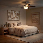 Kichler Lighting 330017NI Brushed Nickel 52 Inch Basics Pro Select Fan Image 3