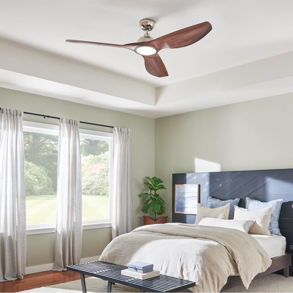 Kichler Lighting 300365PN Polished Nickel 65 Inch Imari Fan Led Image 4