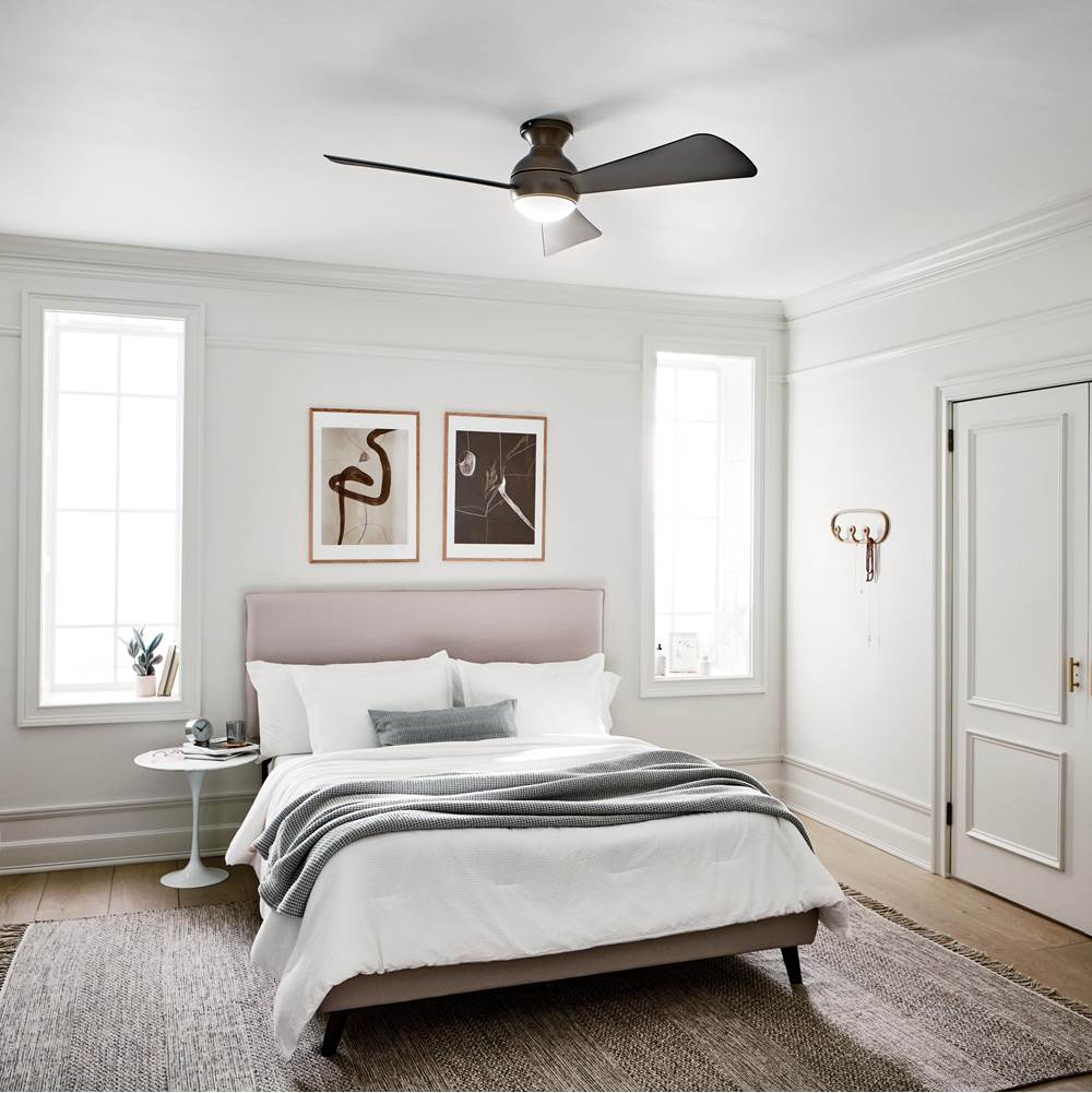 Kichler Lighting 330152OZ Olde Bronze 54 Inch Sola Fan Led Image 4