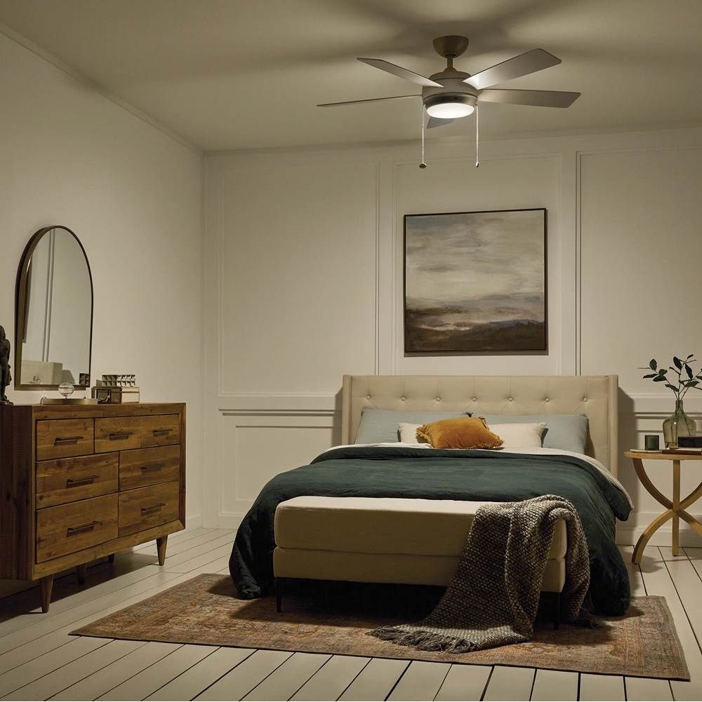 Kichler Lighting 330174NI Brushed Nickel 52 Inch Starkk Fan Led Image 4