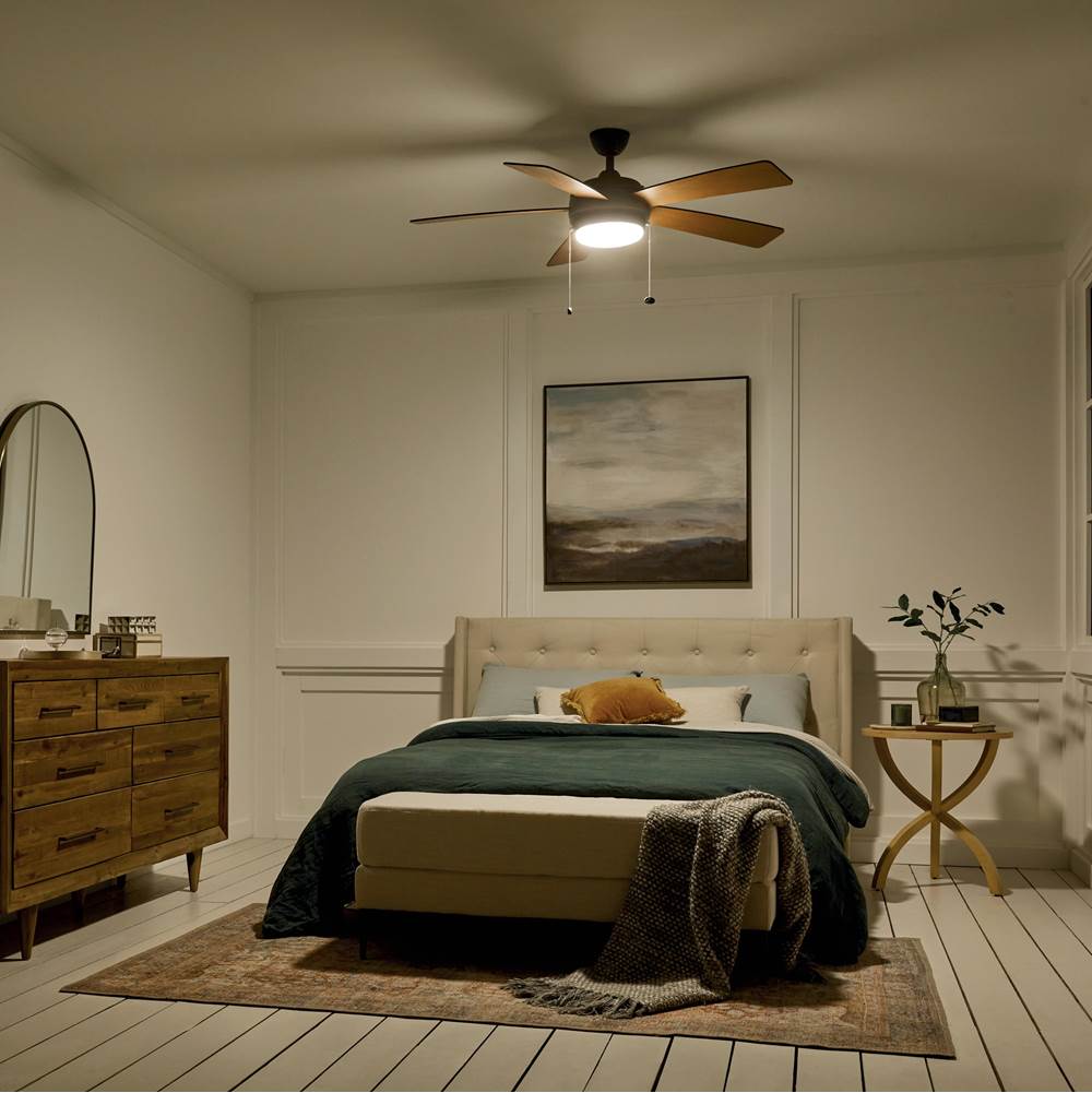 Kichler Lighting 330174OZ Olde Bronze 52 Inch Starkk Fan Led Image 3