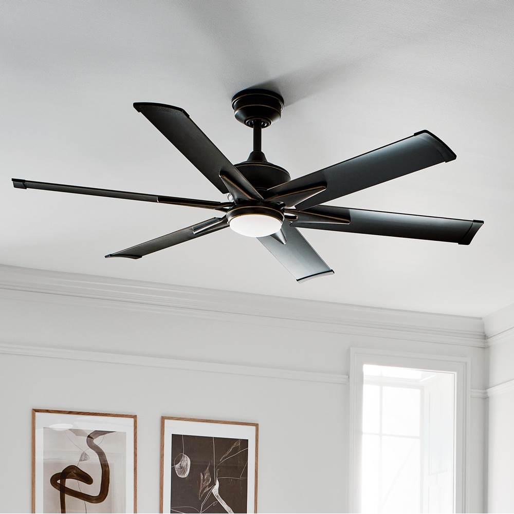 Kichler Lighting 300300OZ Olde Bronze 60 Inch Szeplo Ii Fan Led Image 1