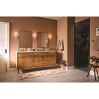 Kichler Lighting 55183CH Chrome Madden 14.75 Inch 1 Light Wall Sconce With Clear Glass In Chrome Image 2