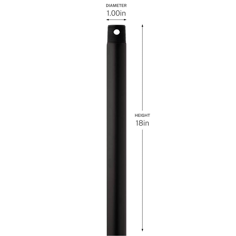 Kichler Lighting  18 Inch Ceiling Fan Downrod