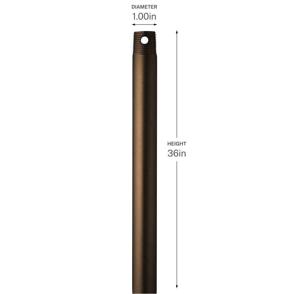 Kichler Lighting  36 Inch Ceiling Fan Downrod