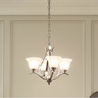 Kichler Lighting 2019NI Brushed Nickel Mini Chandelier 4lt Image 1