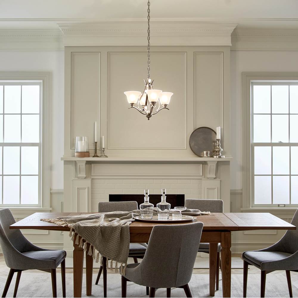 Kichler Lighting 2019NI Brushed Nickel Mini Chandelier 4lt Image 7