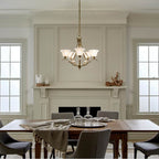 Kichler Lighting 2020AB Antique Brass Chandelier 5lt Image 6