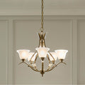 Kichler Lighting 2020AB Antique Brass Chandelier 5lt Image 1