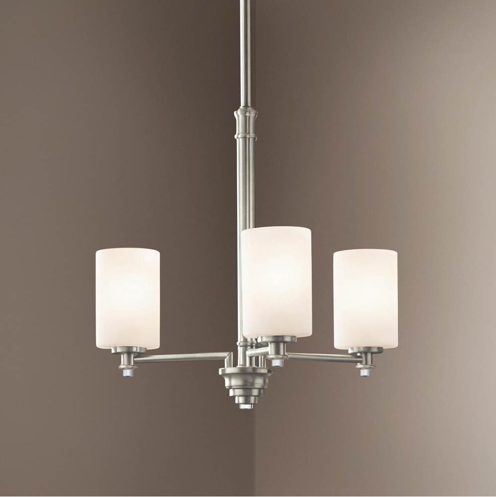 Kichler Lighting 43922NI Brushed Nickel Mini Chandelier 3lt Image 1