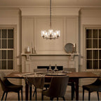 Kichler Lighting 44030BK Black Chandelier 5lt Image 3