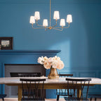 Kichler Lighting 52516BNB Brushed Natural Brass Chandelier 6lt Image 5