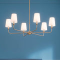 Kichler Lighting 52516BNB Brushed Natural Brass Chandelier 6lt Image 1