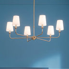 Kichler Lighting 52516BNB Brushed Natural Brass Chandelier 6lt Image 1