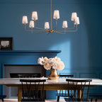 Kichler Lighting 52517BNB Brushed Natural Brass Chandelier 8lt Image 4