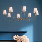 Kichler Lighting 52517BNB Brushed Natural Brass Chandelier 8lt Image 1