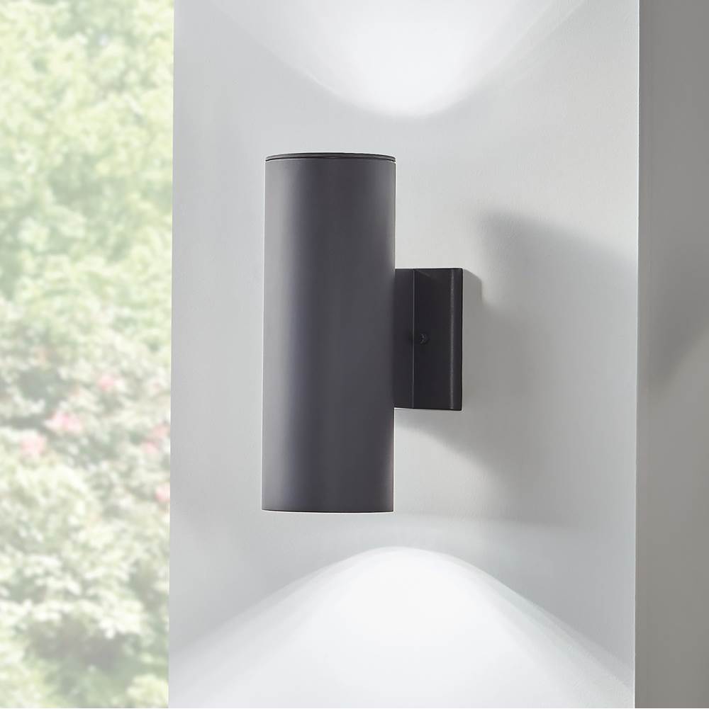 Kichler Lighting 11251BKT30 Textured Black Outdoor Wall 1lt Led Image 1