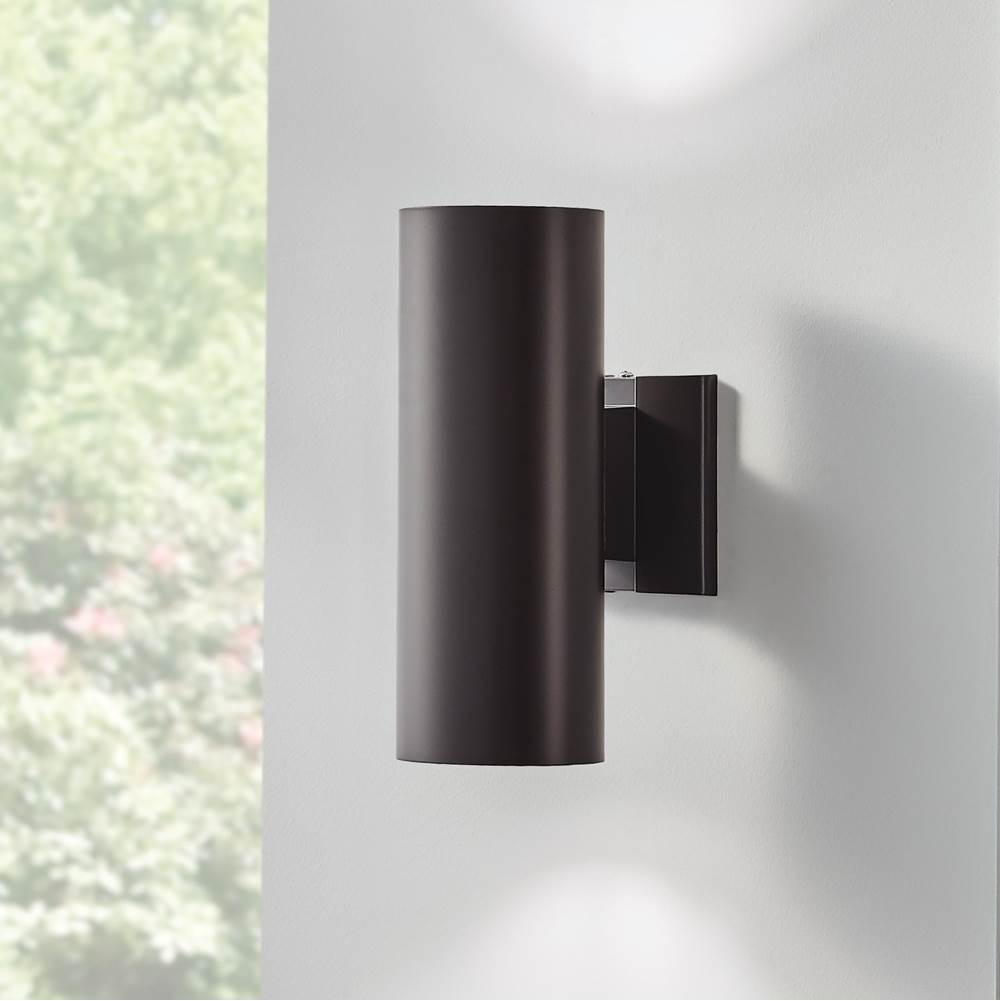 Kichler Lighting 9244AZ Architectural Bronze Indoor/outdoor Wall 2lt Image 1