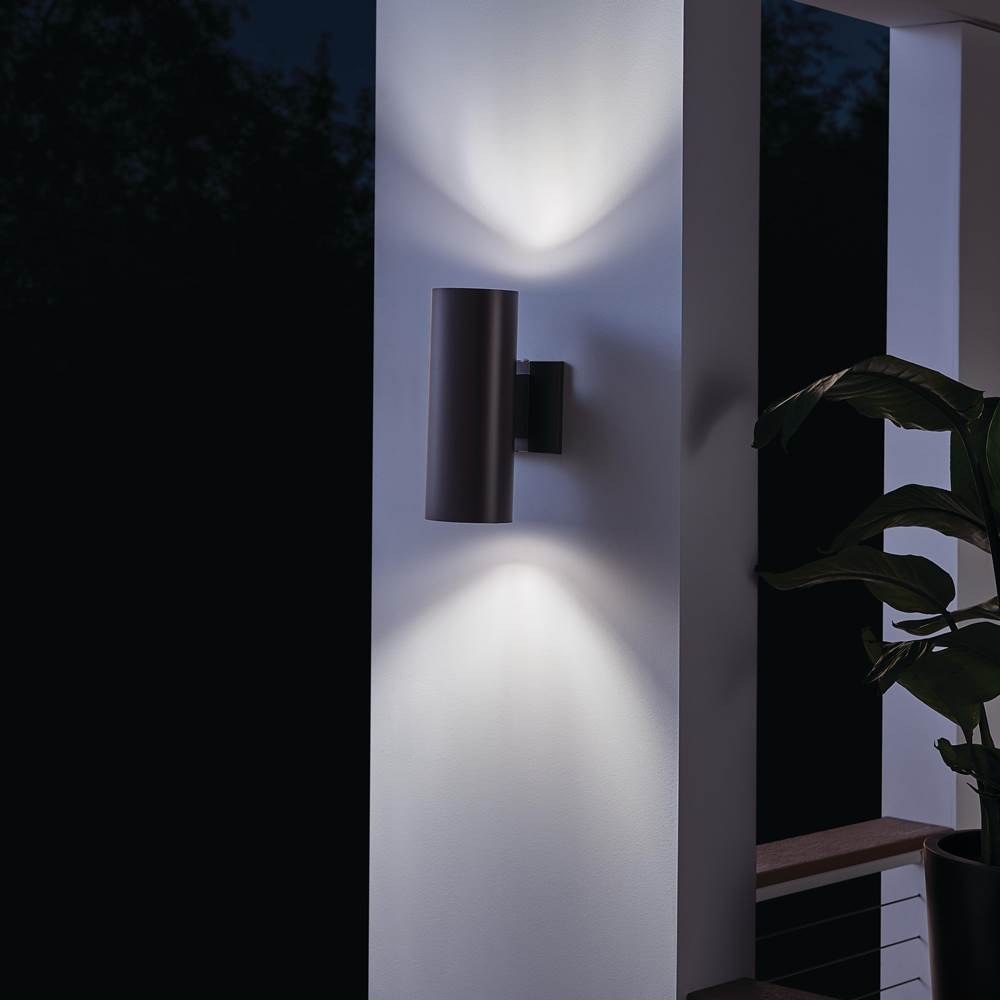 Kichler Lighting 9244AZ Architectural Bronze Indoor/outdoor Wall 2lt Image 4