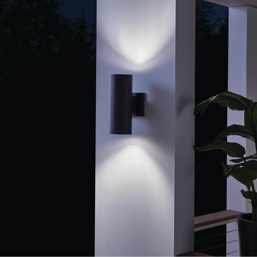 Kichler Lighting 9244BK Black Indoor/outdoor Wall 2lt Image 4