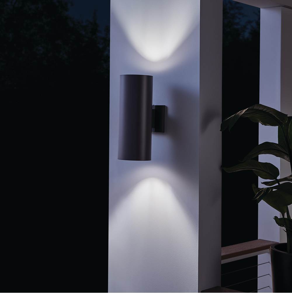 Kichler Lighting 9246AZ Architectural Bronze Indoor/outdoor Wall 2lt Image 4