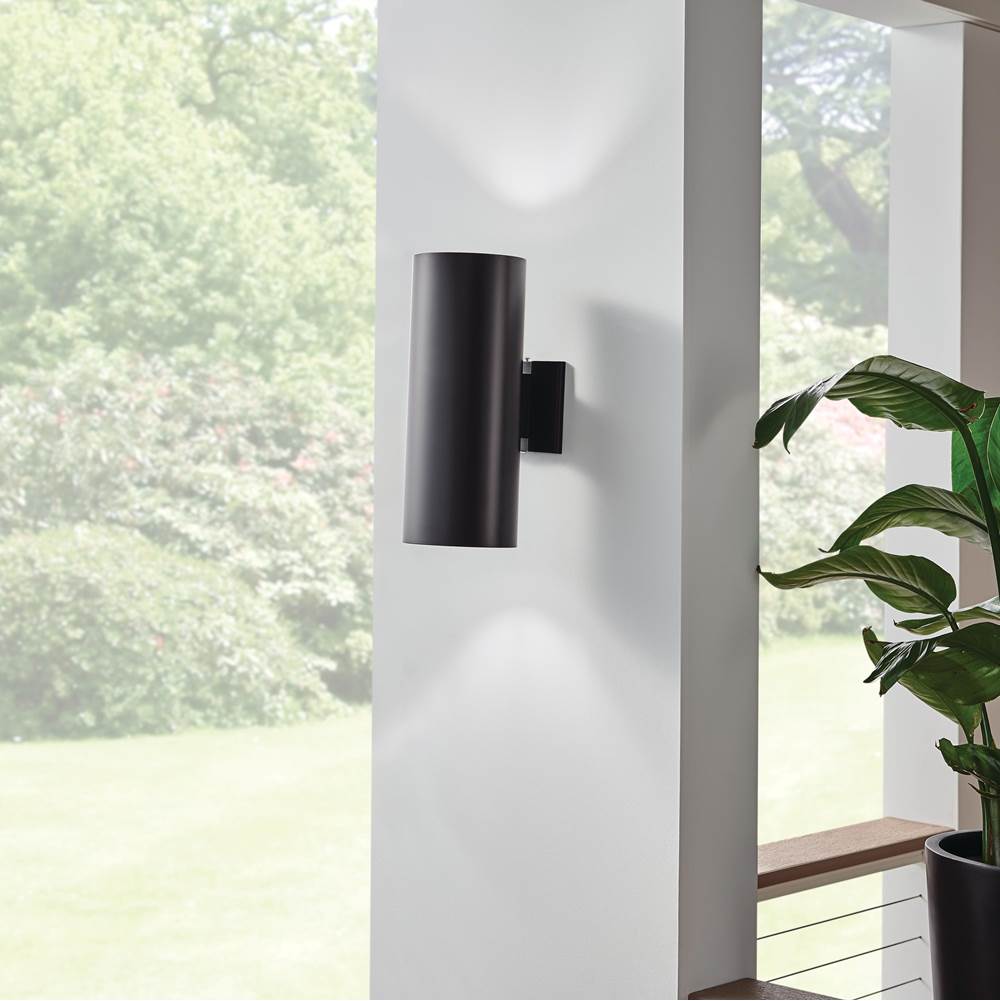 Kichler Lighting 9246BK Black Indoor/outdoor Wall 2lt Image 6