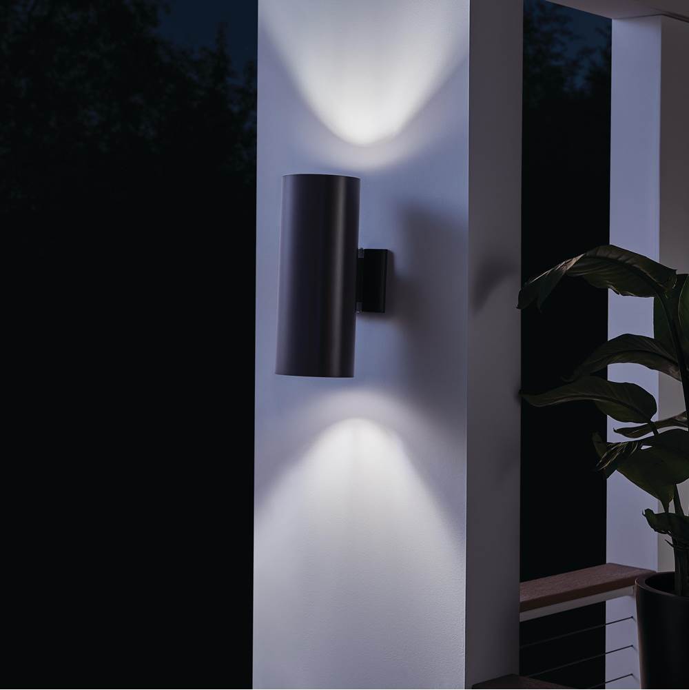Kichler Lighting 9246BK Black Indoor/outdoor Wall 2lt Image 5