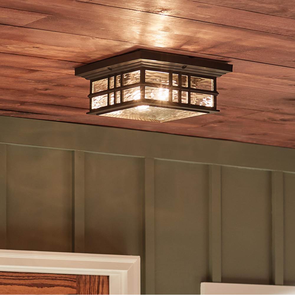 Kichler Lighting 49834OZ Olde Bronze Outdoor Ceiling 2lt Image 1