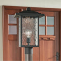 Kichler Lighting 49927BKT Textured Black Outdoor Post Mt 1lt Image 1