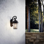 Kichler Lighting 9034BKT Textured Black Outdoor Wall 3lt Image 5