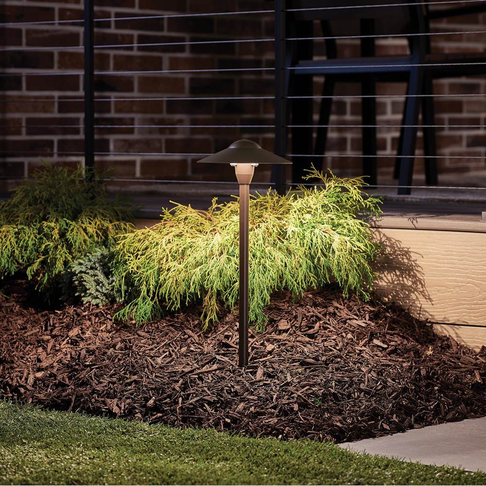 Kichler Lighting 15310AZT Textured Architectural Bronze Path And Spread 1-lt 12v Image 5