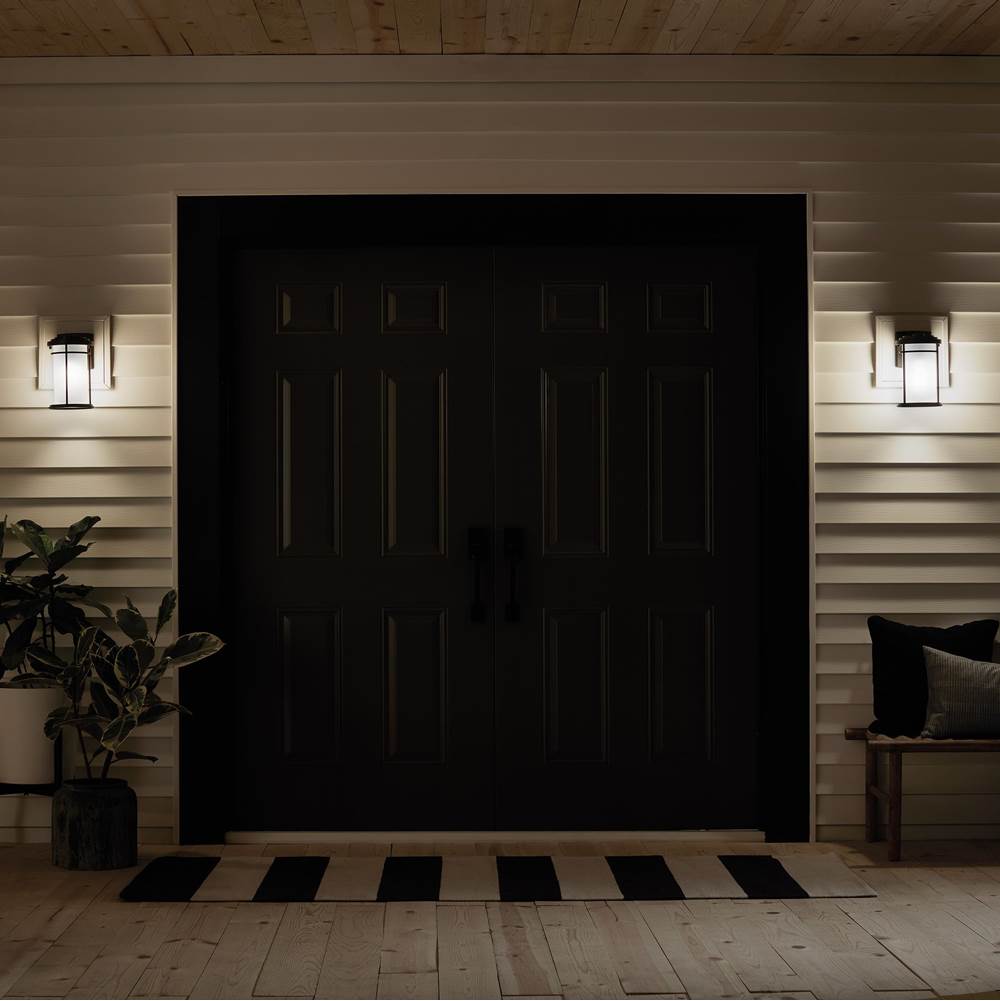 Kichler Lighting 49686BK Black Outdoor Wall 1lt Image 5