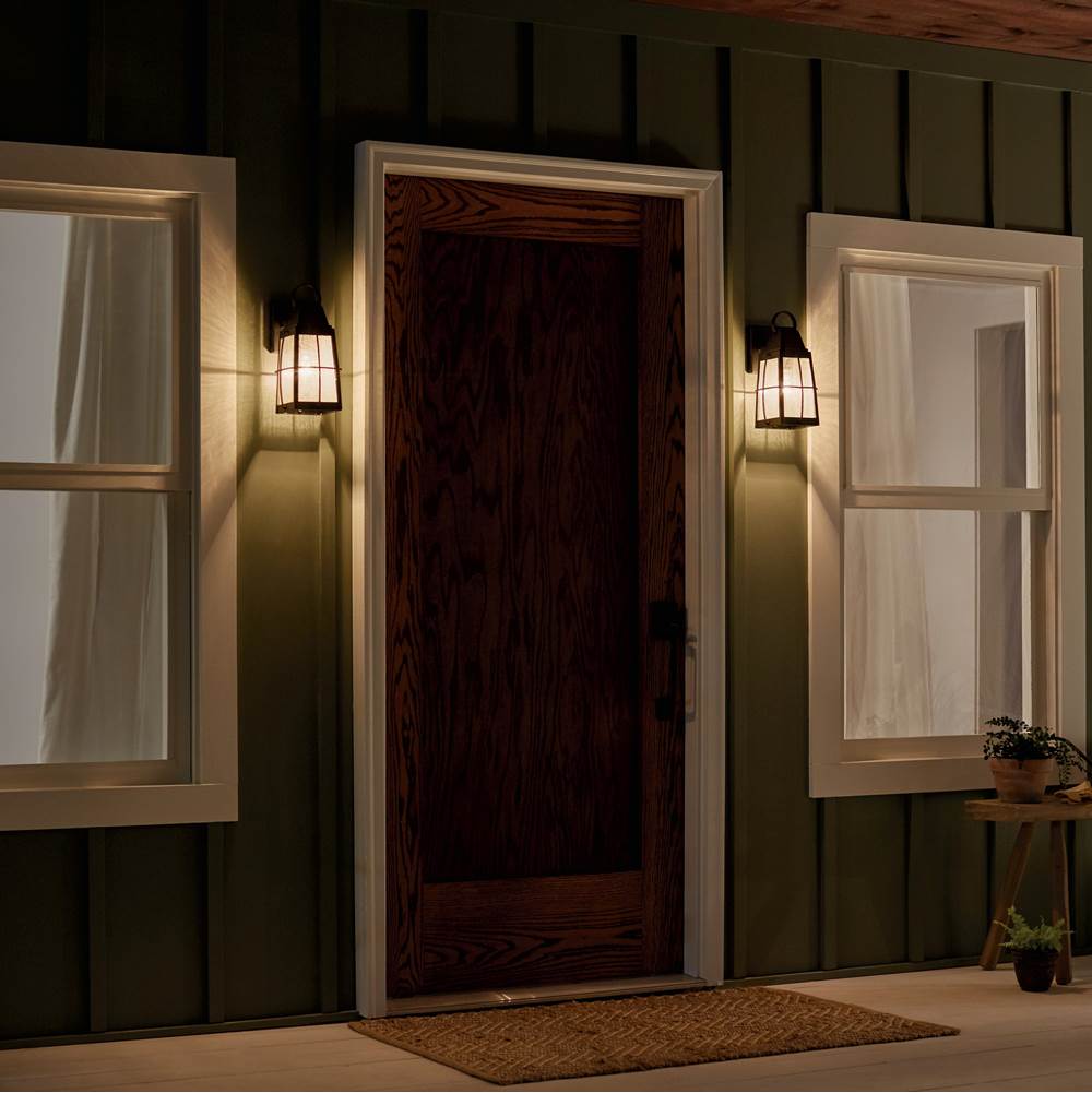 Kichler Lighting 49552BKT Textured Black Outdoor Wall 1lt Image 4