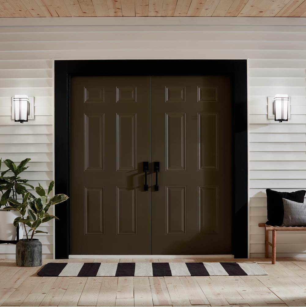 Kichler Lighting 49200BK Black Outdoor Wall 1lt Image 5