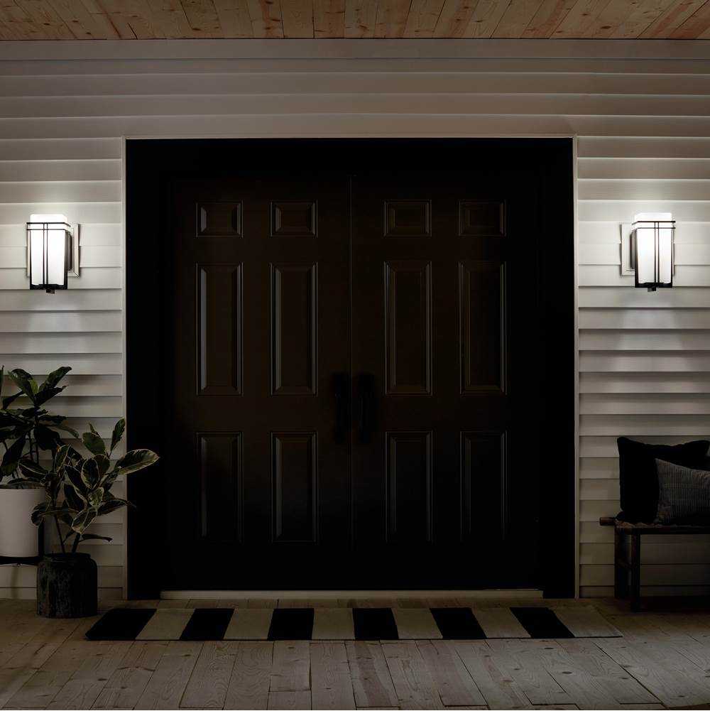 Kichler Lighting 49201BK Black Outdoor Wall 1lt Image 4