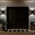 Kichler Lighting 49279AZTLED Textured Architectural Bronze Outdoor Wall 2lt Led Image 4